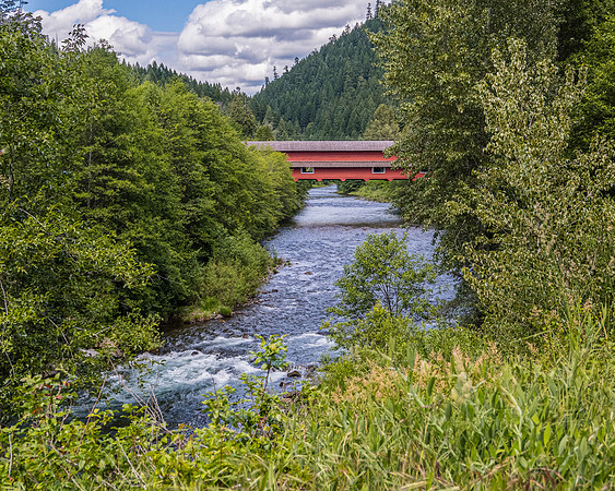 Office Bridge on the North Fork Willamette River